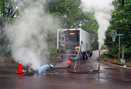 坡头镇CIPP热固化修复技术